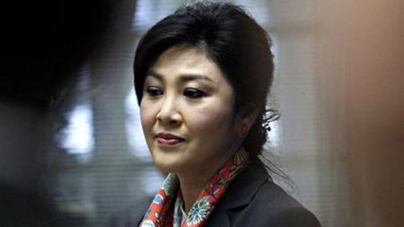 Cựu Thủ tướng Thái Lan Yingluck Shinawatra.